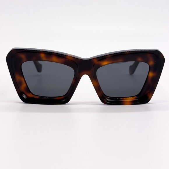 NEW LW40145F 52A, LOEWE CAT EYE HAVANA BROWN SUNGLASSES LOEWE main image 7
